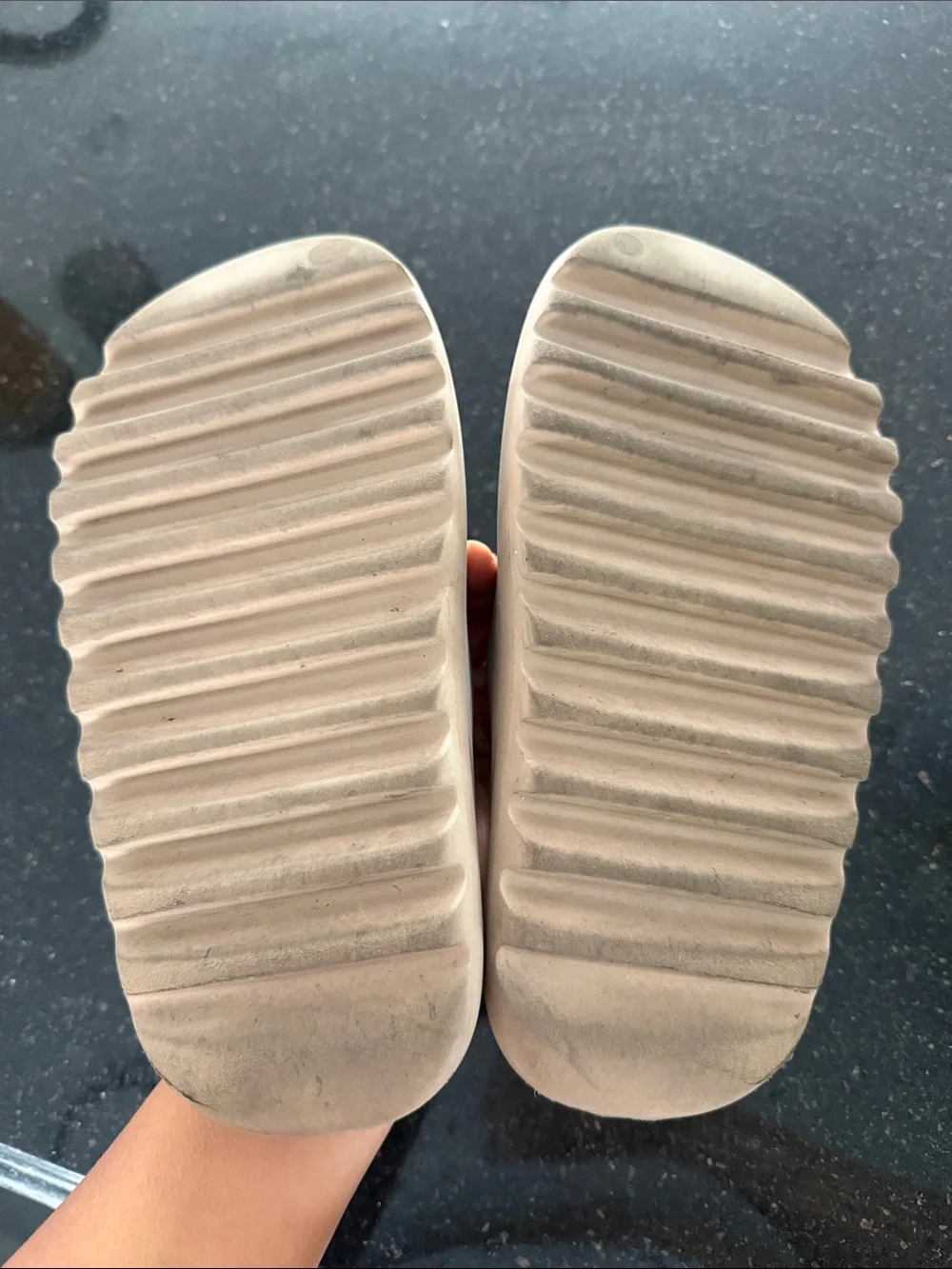 Yeezy adidas Neutral Beige Comfort Slide Sandals